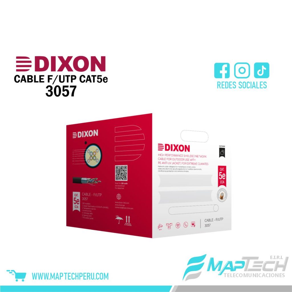CABLE F/UTP CCA 3057 EXTERIOR DIXON