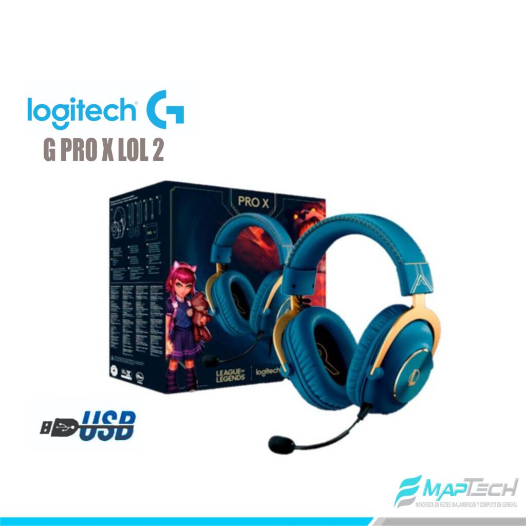Audifono Gamer Logitech G Pro X Lol 2 LIGHTSPEED