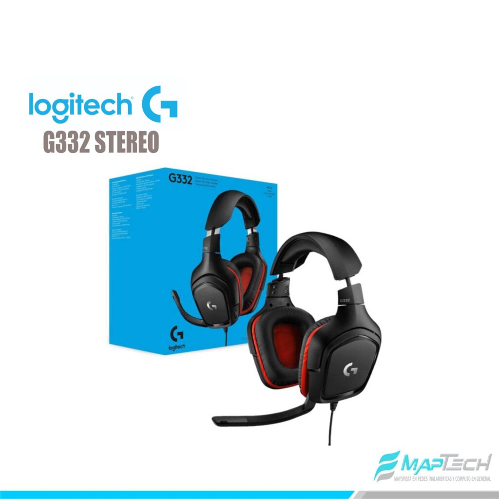 Audifono Gamer Logitech G G332 Black