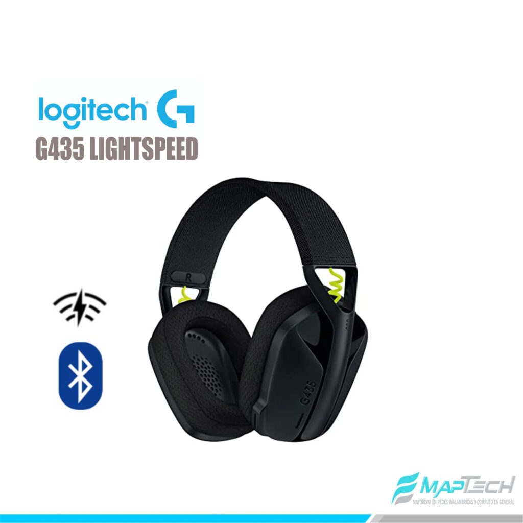 Audifono Gamer Logitech G G435 LIGHTSPEED Black