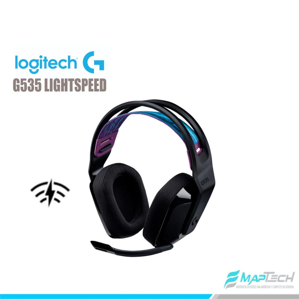 Audifono Gamer Logitech G G535 LIGHTSPEED Black