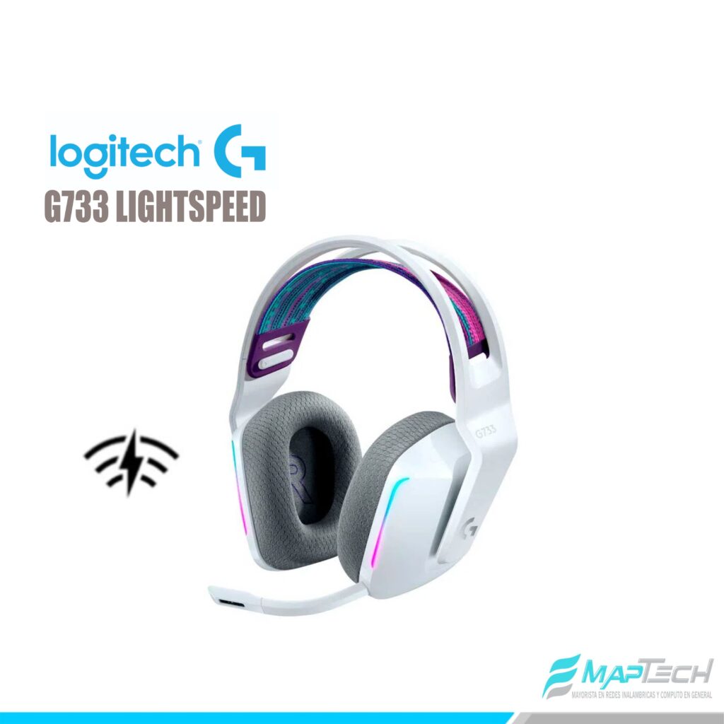 Audifono Gamer Logitech G G733 LIGHTSPEED White