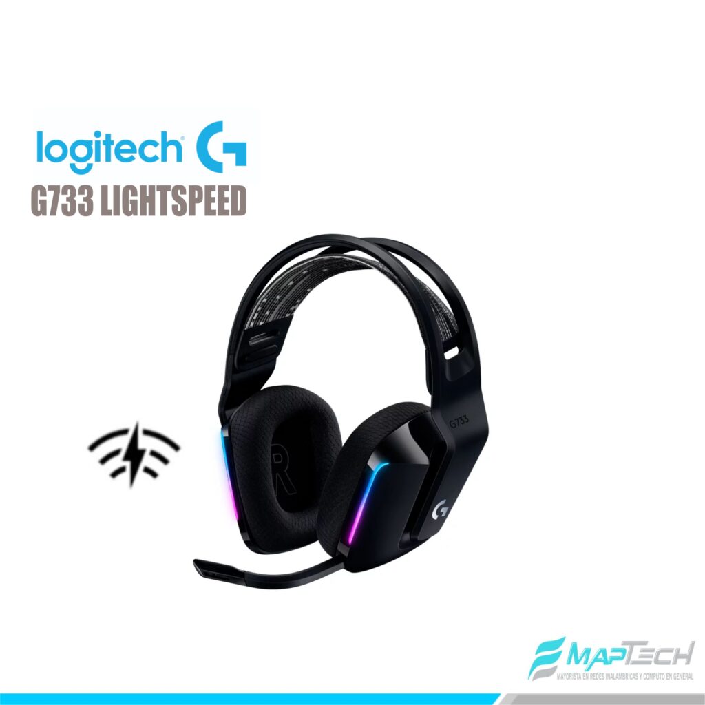 Audifono Gamer Logitech G G733 LIGHTSPEED Black