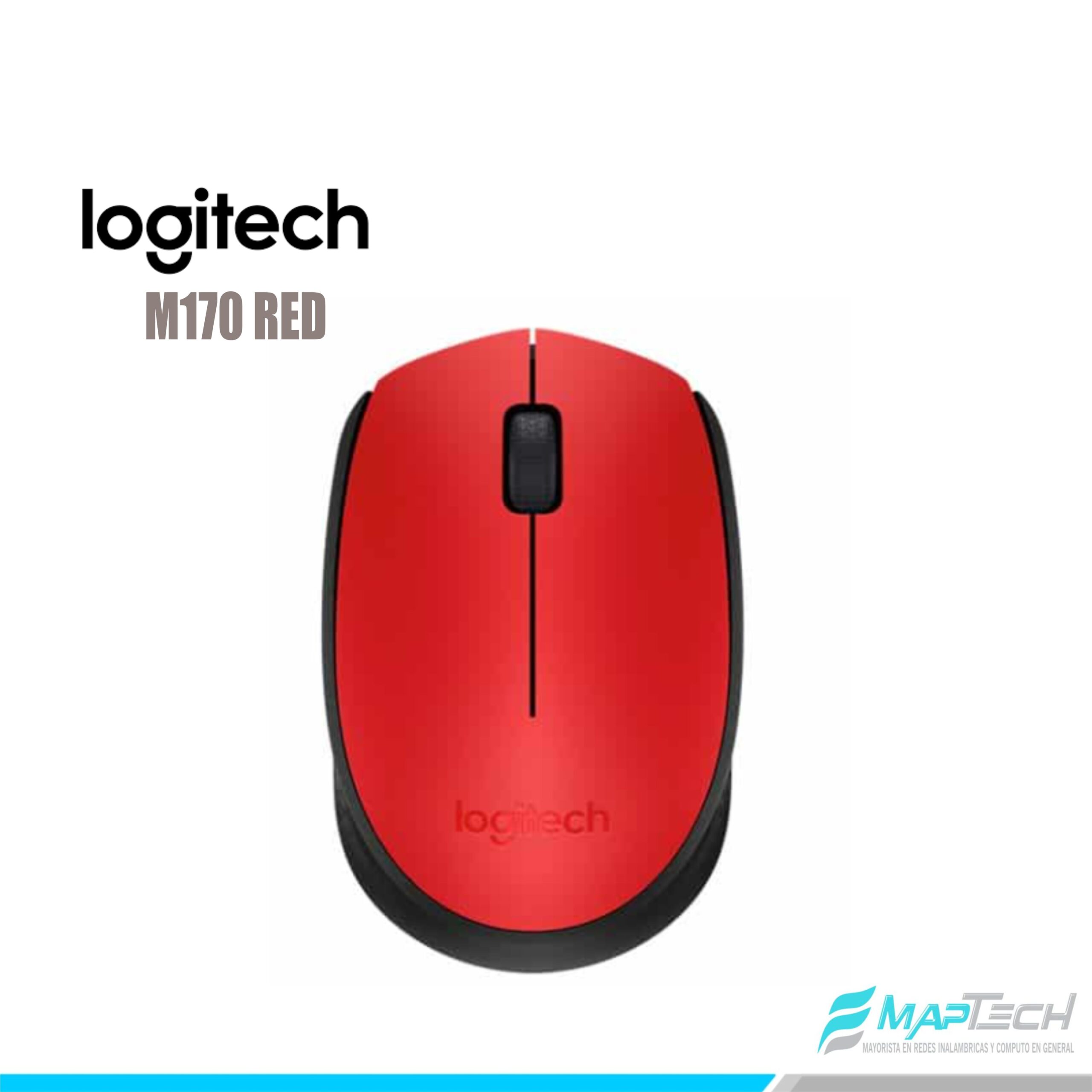 MOUSE NB INALAMBRICO LOGITECH M170 RED