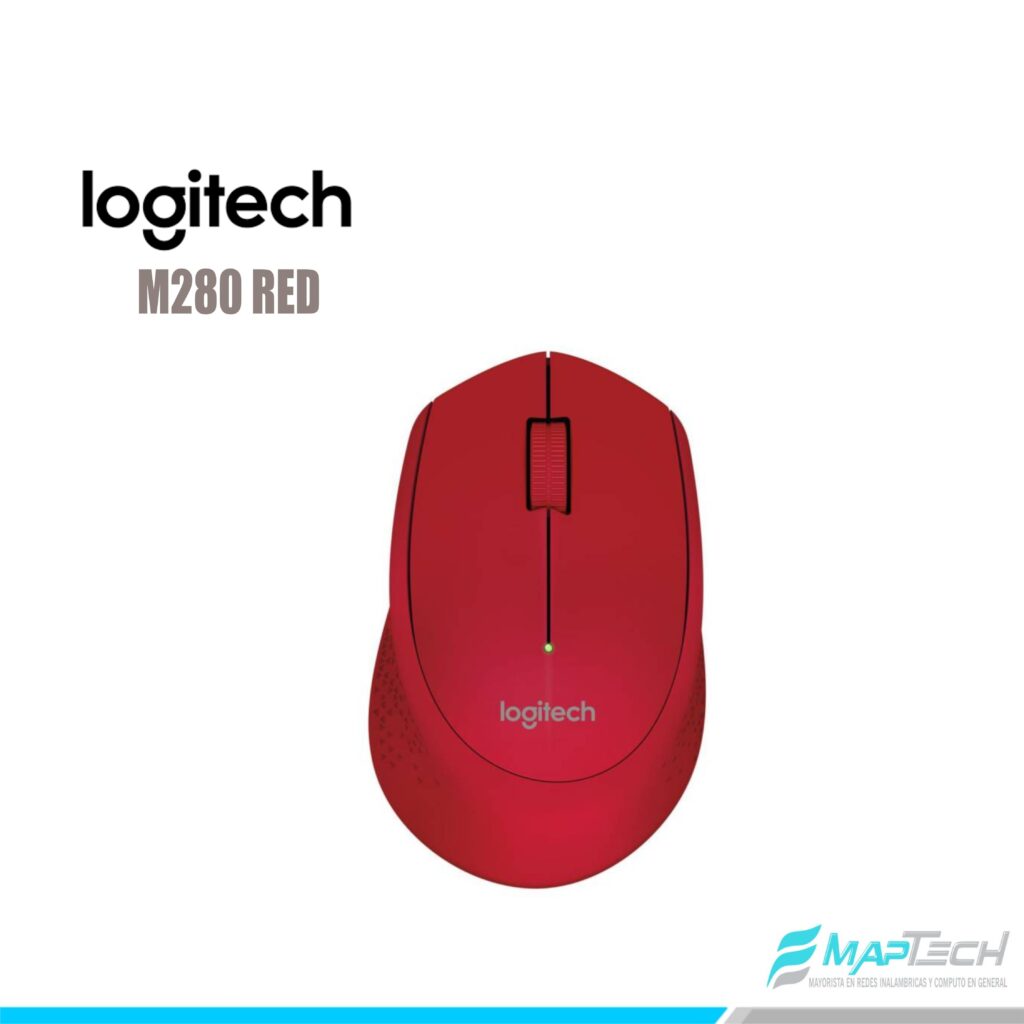 MOUSE INALAMBRICO LOGITECH M280 RED