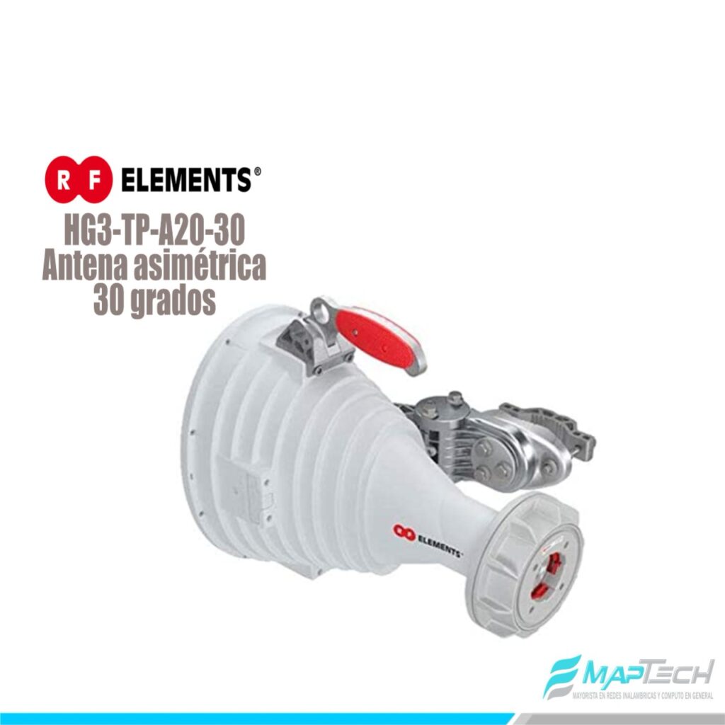 ANTENA ASIMETRICA 30 GRADOS HG3-TP-A20-30 RF ELEMENTS