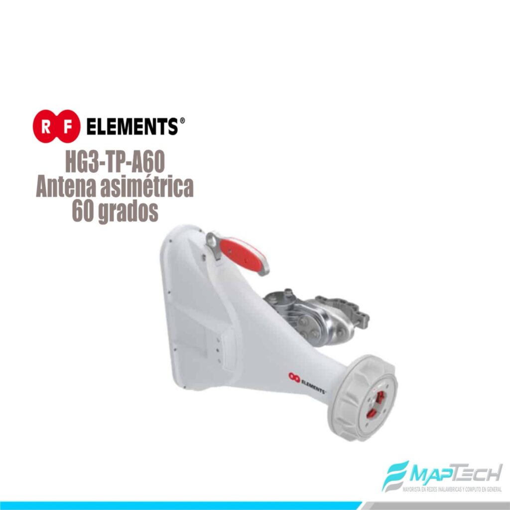 ANTENA ASIMETRICA 60 GRADOS  HG3-TP-A60 RF ELEMENTS