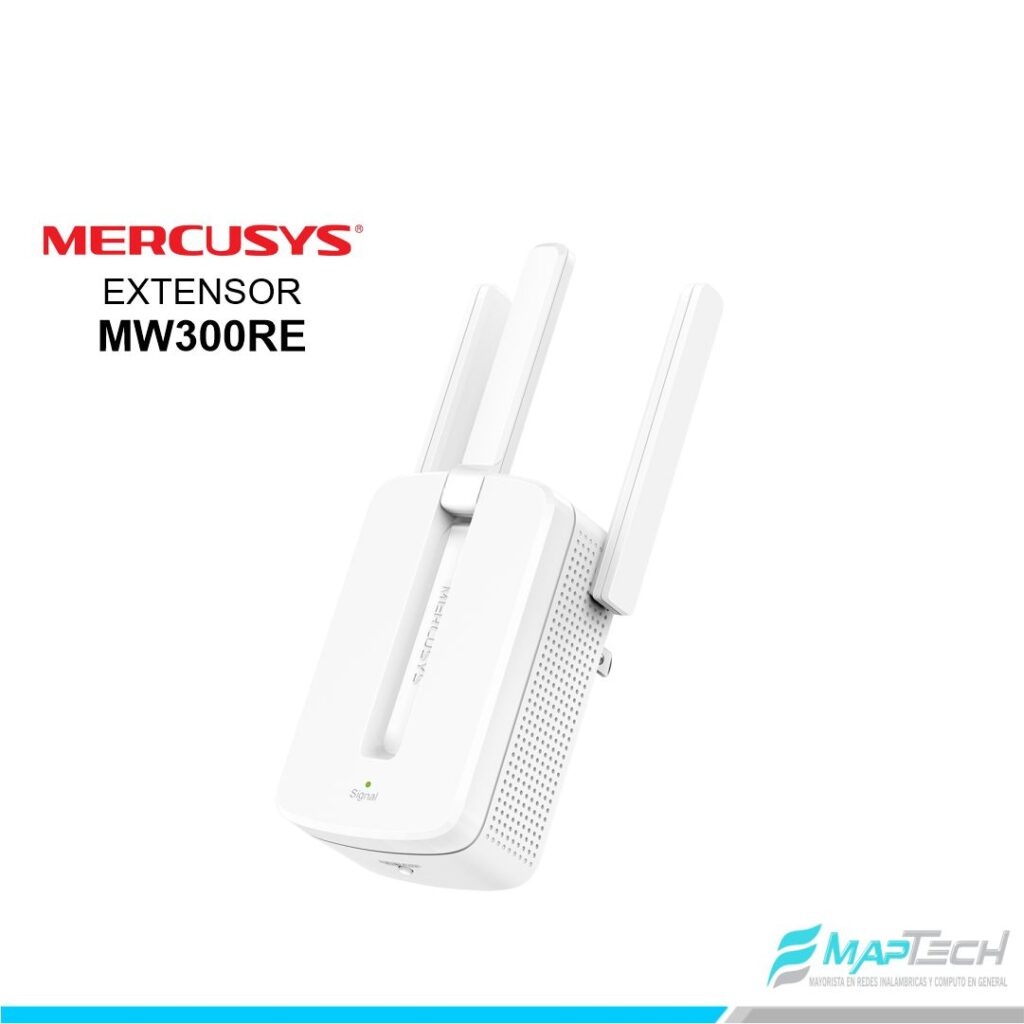 MERCUSYS Extensor de alcance Wi-Fi de 300Mbps