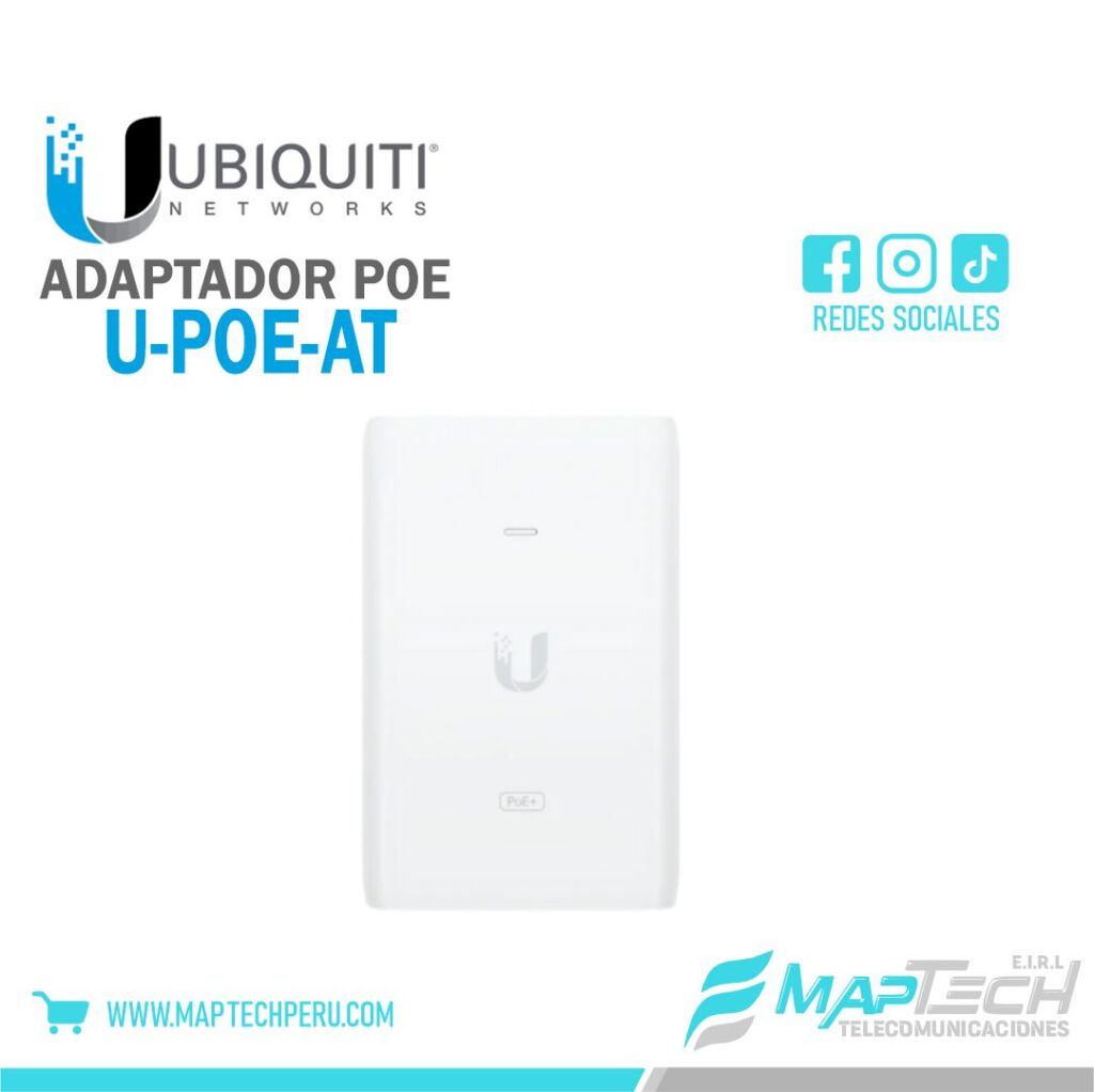 Ubiquiti U-POE-AT Inyector PoE 30W