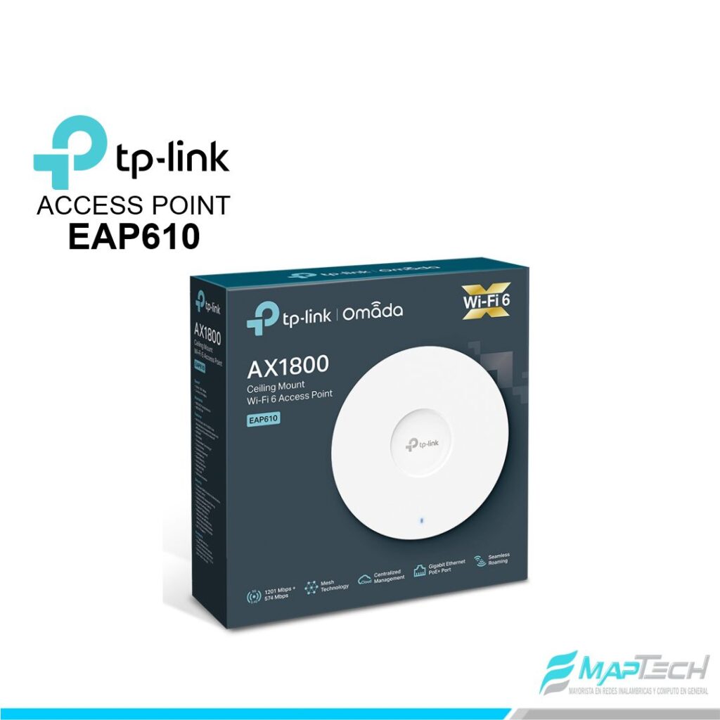 ACCESS POINT TP-LINK EAP610 OMADA AX1800