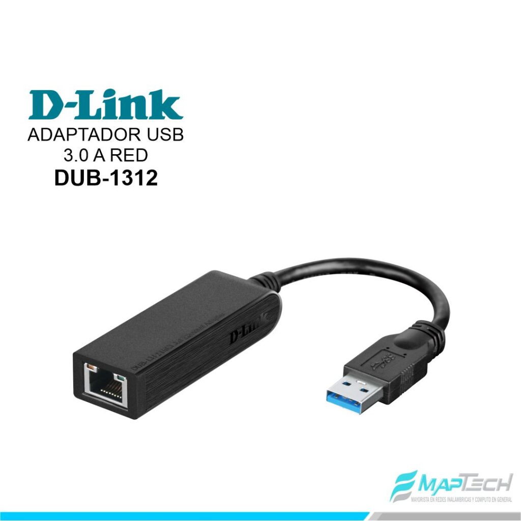 ADAPTADOR DE RED USB 3.0 A RJ45 DUB-1312 D-LINK