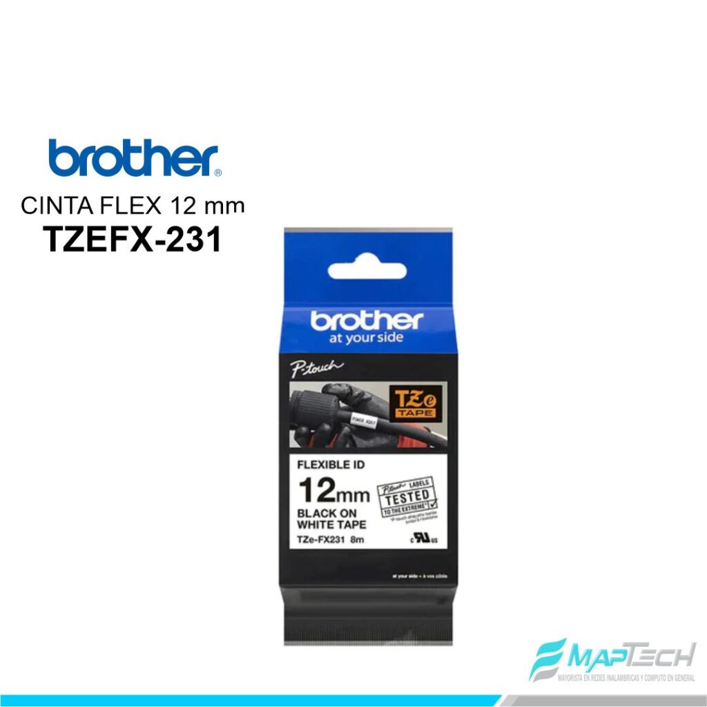 CINTA FLEX BLANCO 12MM (TZEFX-231)