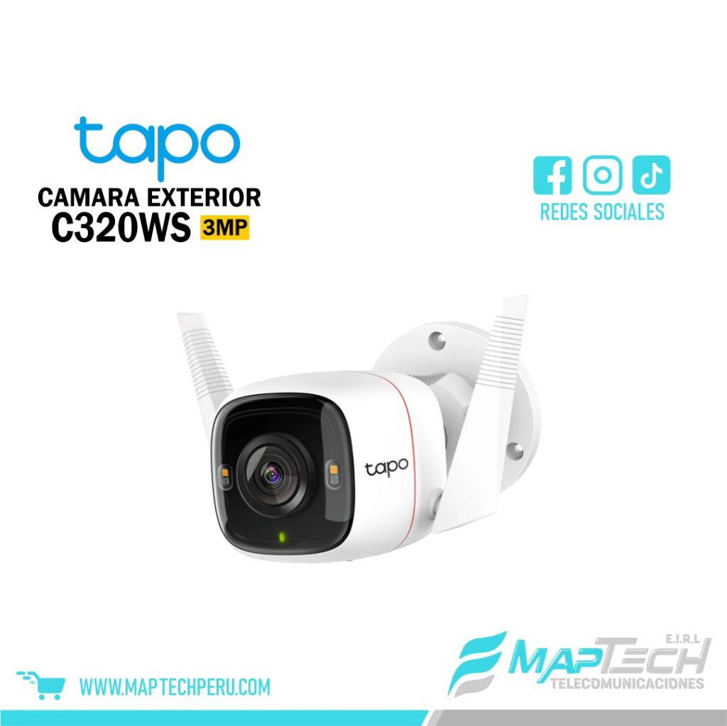 Tapo C320WS Camara de Seguridad WIFI 3MP 2K TP-LINK
