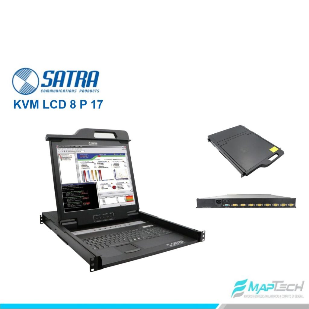 KVM LCD SATRA 8 P 17