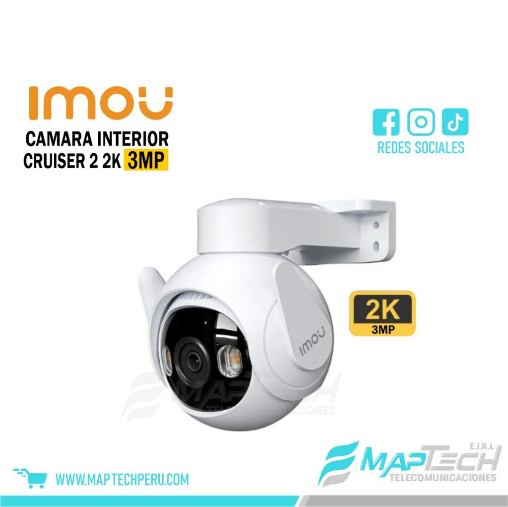 CAMARA IP Exterior IMOU Cruiser 2 2K 3MP