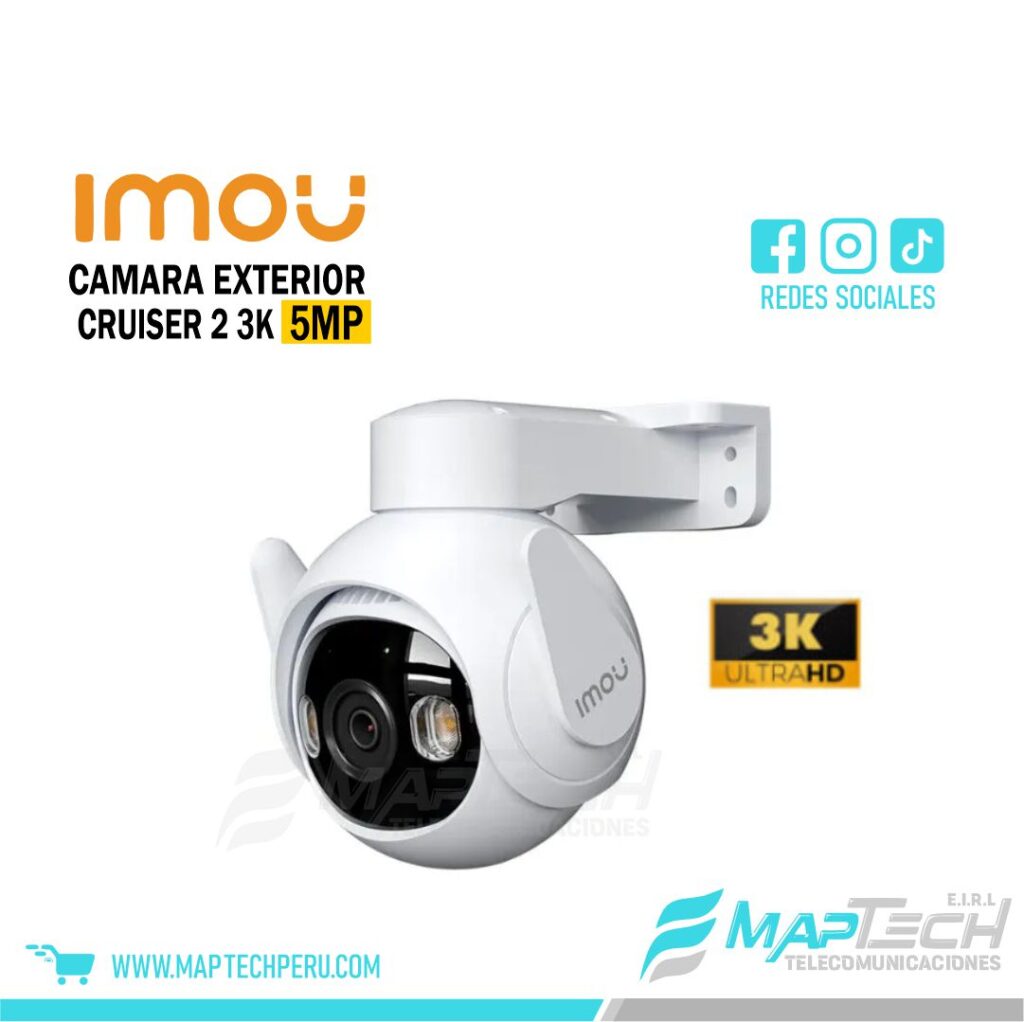 CAMARA IP Exterior IMOU Cruiser 2 3K 5MP