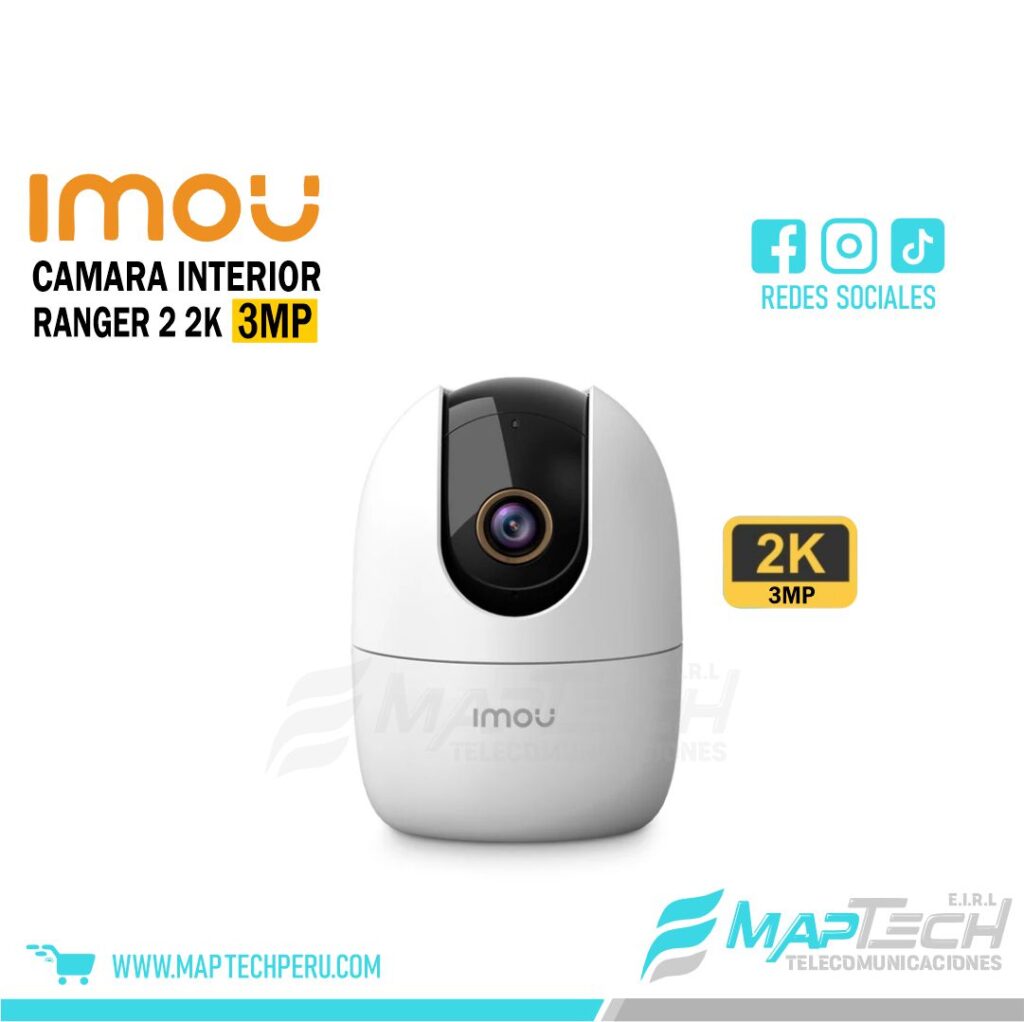 CAMARA IP WIFI IMOU RANGER 2 2K 3MP