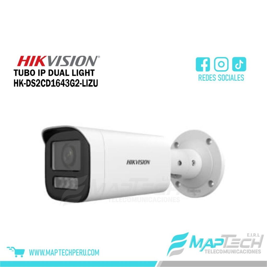 TUBO IP 4MP DUAL LIGHT IR 30M HIKVISION