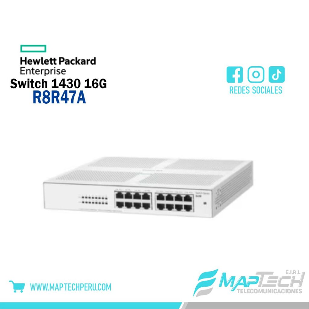 HPE Instant On 1430 16 Puertos Conmutador Ethernet