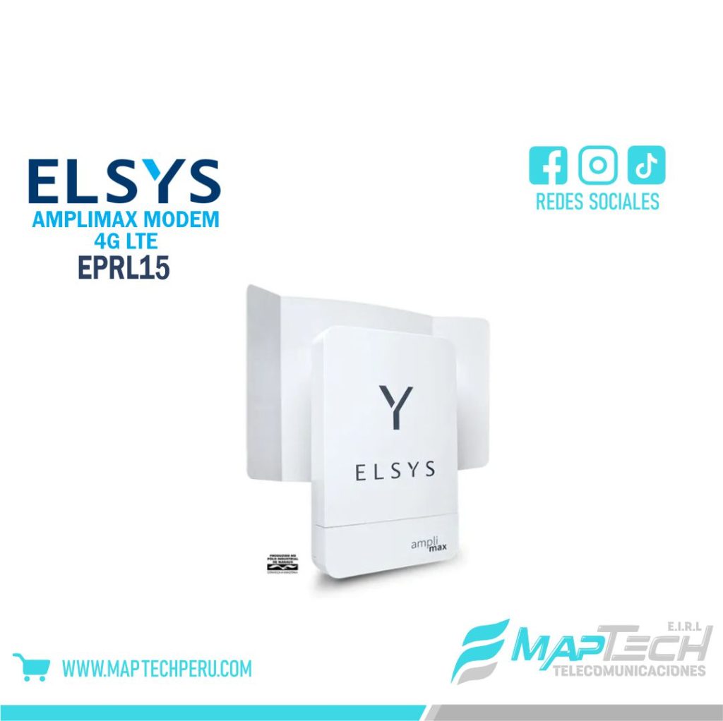 ELSYS EPRL15 AMPLIMAX Modem 4G LTE Receptor para zona rural