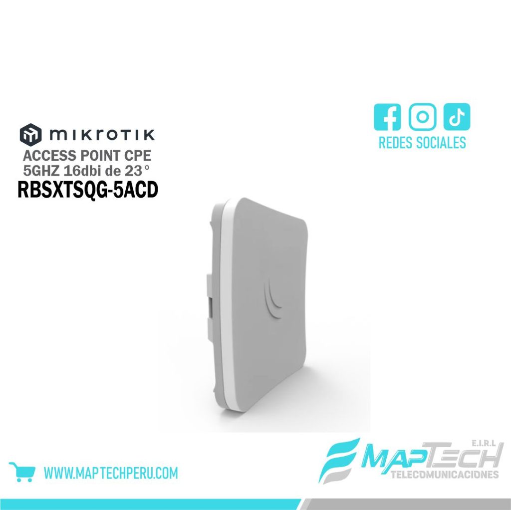 Access Point RBSXTsqG-5acD - (SXTSQ 5 AC) MIKROTIK