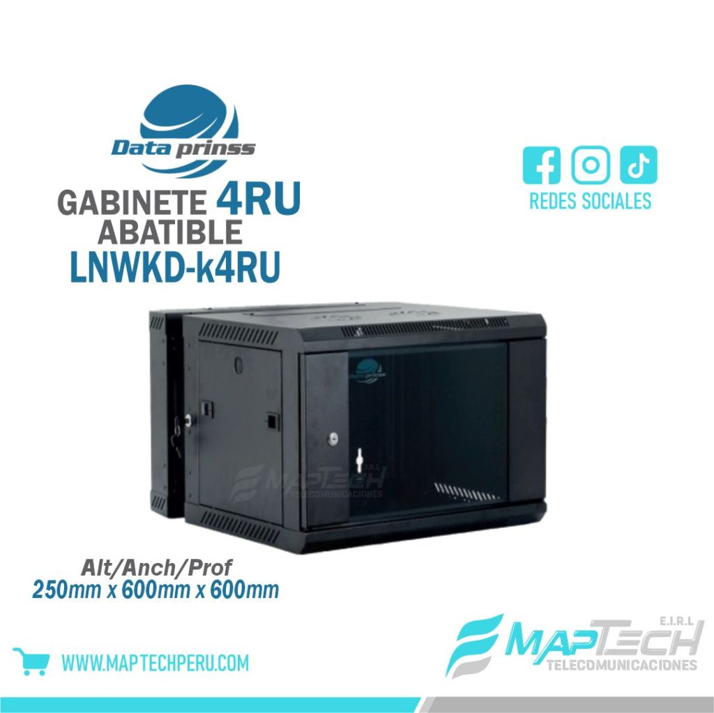 GABINETE ABATIBLE DE PARED 4RU 60X60 DATAPRINSS