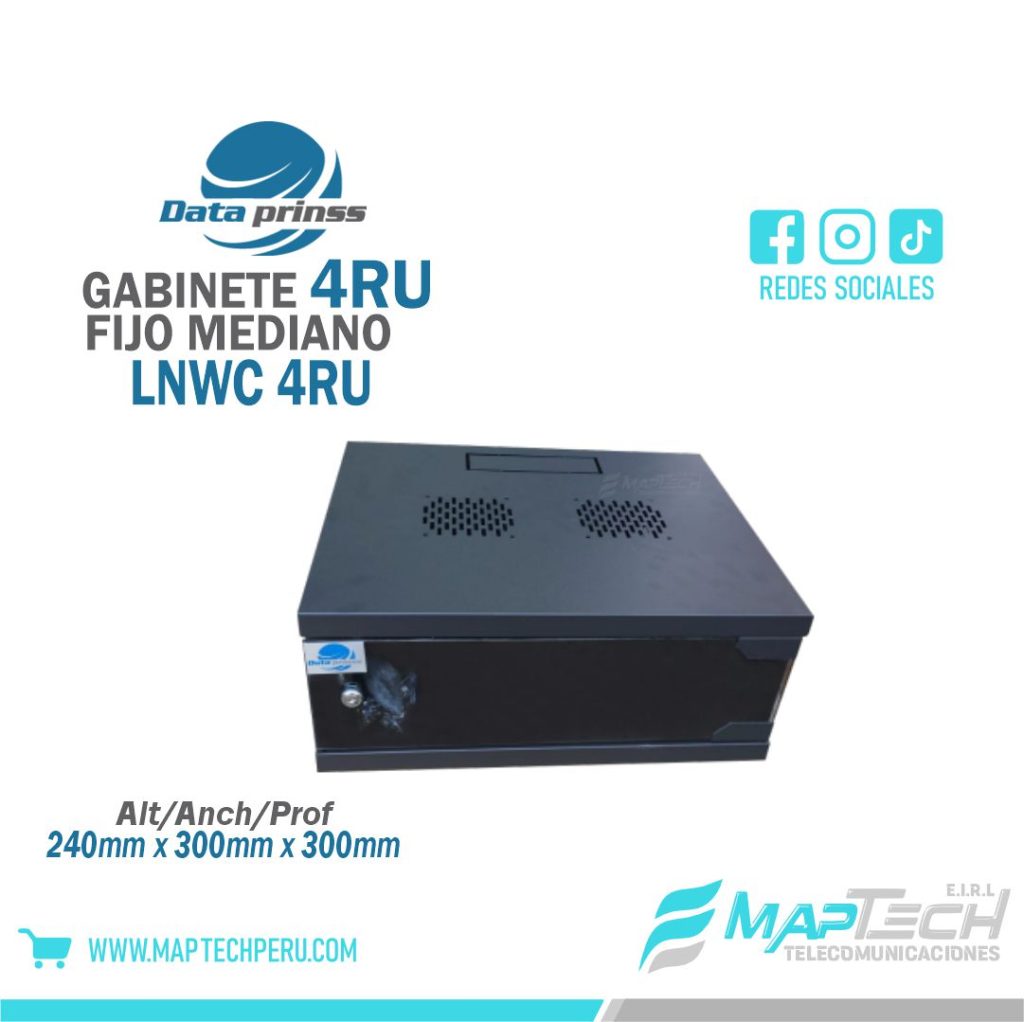Gabinete de Pared 4ru mediano DATAPRINSS