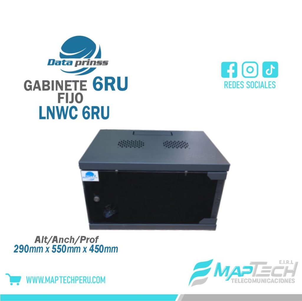 Gabinete de Pared 6ru DATAPRINSS