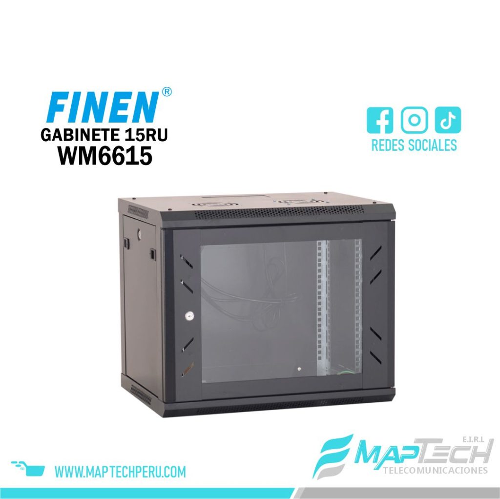 Gabinete de Pared 18RU 901 x 600 x 450+100mm FINNET