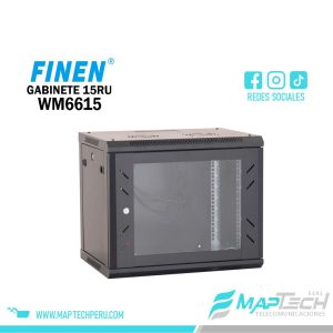 Gabinete de Pared 18RU 901 x 600 x 450+100mm FINNET