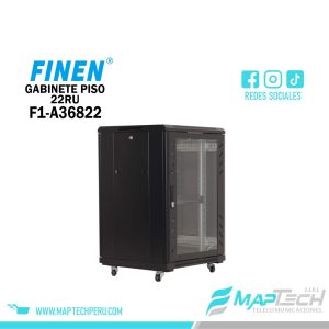 Gabinete de Piso 22RU 1,164 x 600 x 800mm FINEN