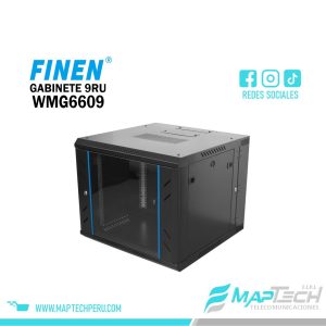Gabinete de Pared 9RU 501 x 600 x 500+100mm