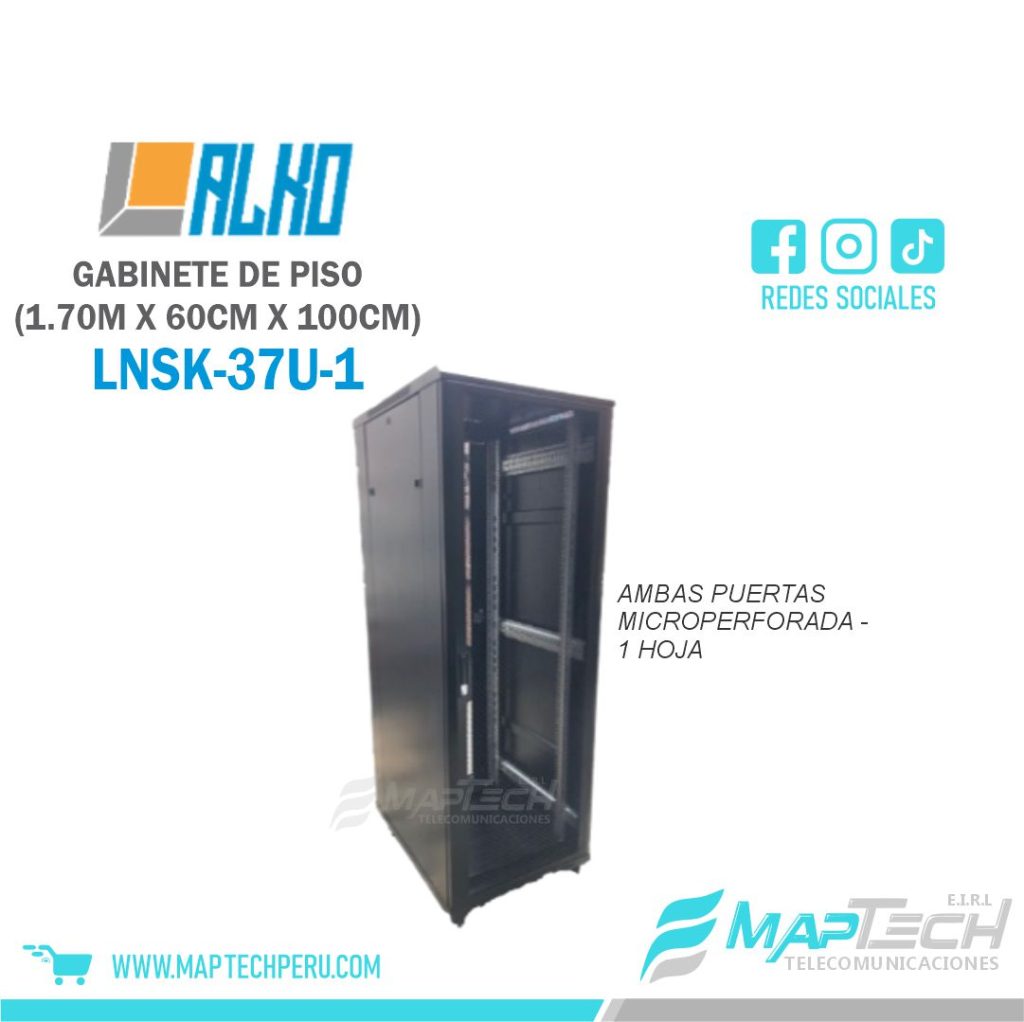 Gabinete de Piso 37RU Puerta Microperforada (1.70X60X100CM) Alko