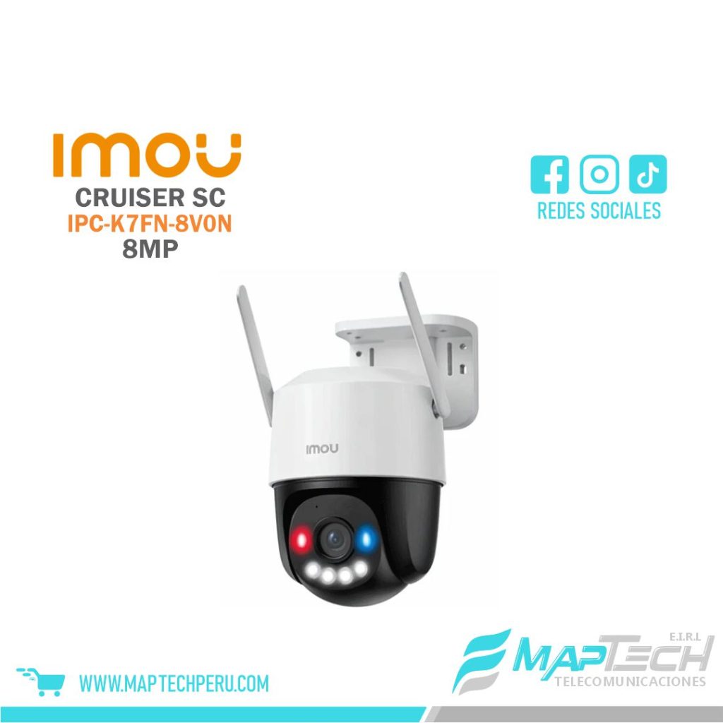 CAMARA CRUISER SC 8MP WIFI IMOU