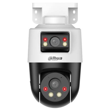 CAMARA IP PT DUAL-LENS 4 + 4 MP, SMART DUAL LIGHT, AUDIO BIDIRECCIONAL DAHUA