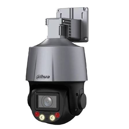 CÁMARA IP PTZ 4MP, ZOOM ÓPTICO 5X, SMD 3.0, PROTECCION IP66, POE DAHUA