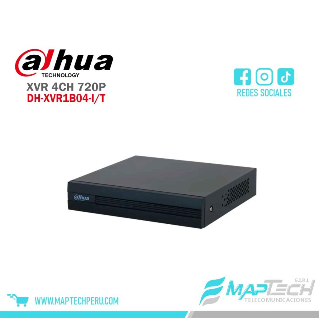 GRABADOR DAHUA XVR COOPER 4CH PENTA-BRID 1080N/720P, WIZSENSE, 1 BAHÍA HDD, AUDIO BIDIRECCIONAL POR COAXIAL