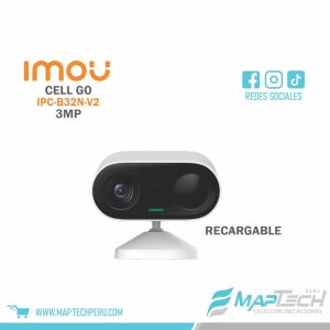 CAMARA CELL GO 3 MP WIFI CON BATERIA RECARGABLE IMOU