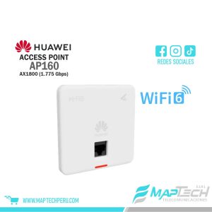 Access Point WiFi6 1.775Gb PoE Dual Band AP160 Huawei