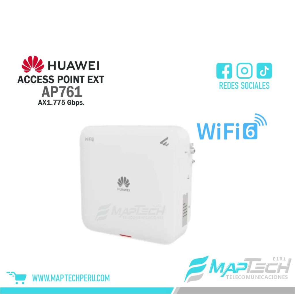 Punto de Acceso Exterior Wi-Fi 6 AP761 Huawei