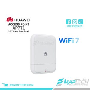 Access Point Wi-Fi 7 Outdoor Dual Band 3.57Gbps AP771 Huawei