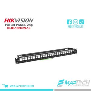 PATCH PANEL C/PROTECCION 24 PUERTOS HIKVISION