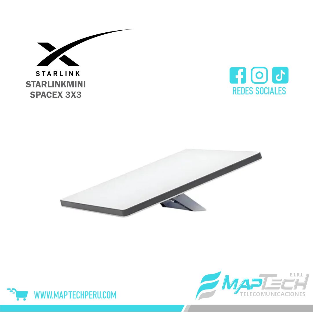 KIT STARLINK MINI SPACEX 3X3 MU-MIMO IP67